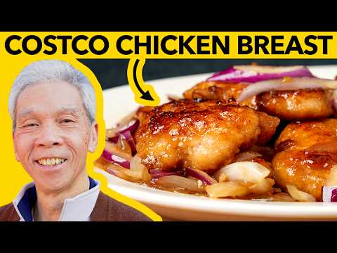 🐓 How a Chinese Chef cooks Chicken Breast! (洋蔥雞扒)