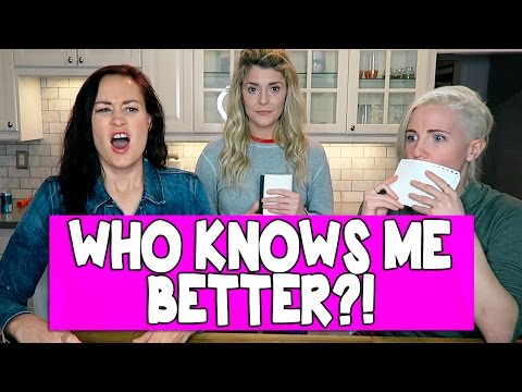 WHICH BFF KNOWS ME BETTER (ft HANNAH & MAMRIE) // Grace Helbig