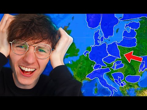Drawing European Country Outlines from Memory