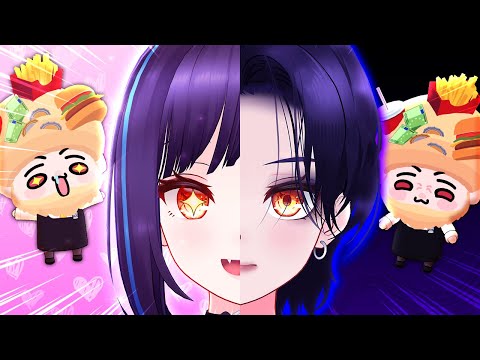 확신의 ENFP 캐릭터를 흑화시킨다면?? [밥버거의 헤어샵]