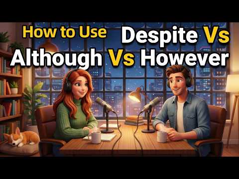 How to Use DESPITE, ALTHOUGH & HOWEVER in Everyday English | Daily English Conversations