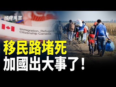 移民路堵死，加國出大事了！難民申請突增近百分百；以身入局救人！于朦朧微博洩罕見心路歷程！【國際風雲】