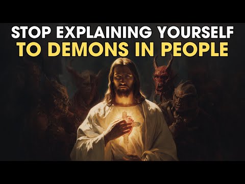 Stop Explaining Yourself to Demons in People — God Says, “Be Silent” | Biblical Wisdom
