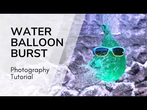 Water Balloon Burst Photography Tutorial
