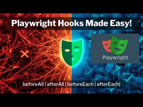 Playwright Hooks & Test Groups Explained | beforeAll, afterAll, beforeEach, afterEach