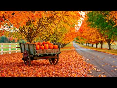 Beautiful Relaxing Music 🍁 Soothing Autumn Music For Stress Relief, Deep Relaxtion, Calm Nervous