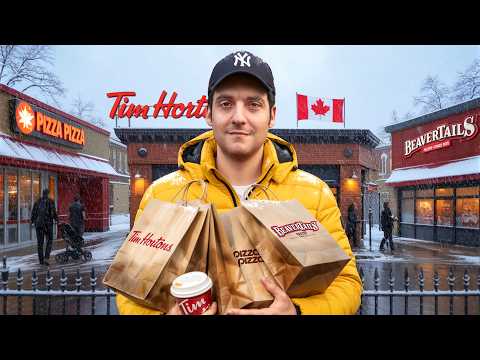 American Tries Every Canadian Fast Food Chain