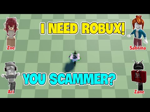 TEXT To Speech Emoji Groupchat Conversations | She Pretended To Be Bacon And Stole My Robux