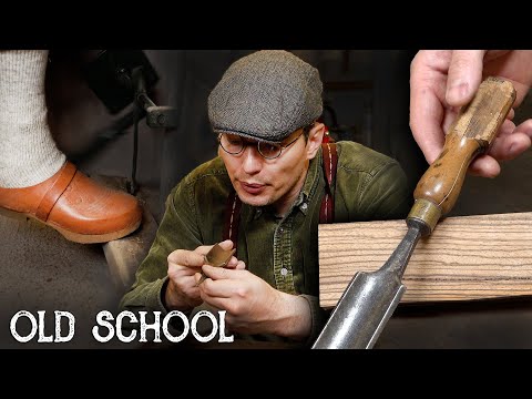The old chisel gets a new Zebrano handle | I did it the same way my grandfather did 100 years ago