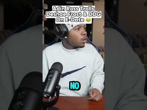 Adin Ross Rizzes Up Deshae Frost 😂😳 #deshaefrost #adinross #clips #twitch #fyp