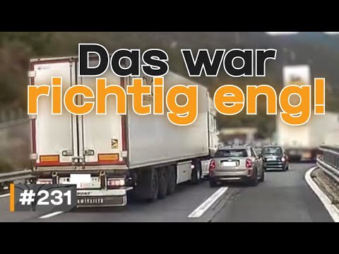 Geisterfahrer, dreister Parkplatzdieb und blindes Überholen | #GERMAN #DASHCAM | #231