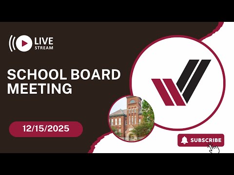12/15/2025 School Board Meeting