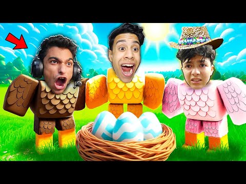 لعبة الغميضة التحول والهروب ولكن انا وعبدة ماندو تحولنا الي بطة!!🦆😂