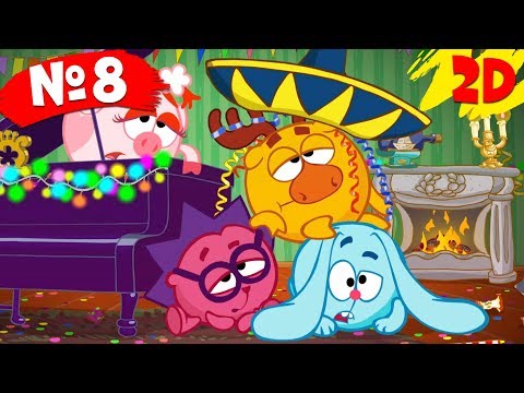 Все серии подряд. Часть 8 | Смешарики 2D в HD!