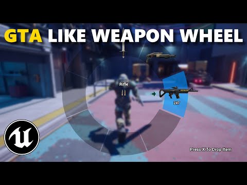 Create A Weapon Wheel In Unreal Engine 5