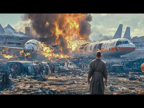 火山爆發瞬間殺死50萬人，富人坐飛機逃生，窮人只能在集合點等死。一口氣看完2025最新科幻劇《逃離火山島》