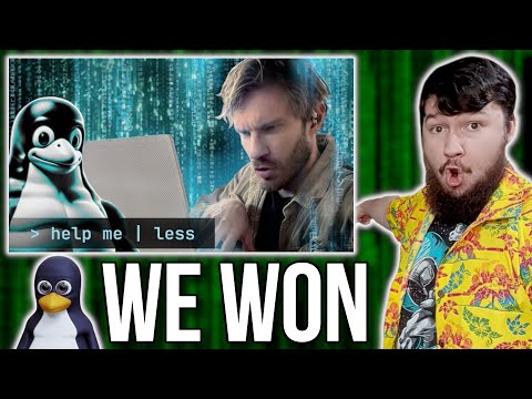 PewDiePie Made a Linux Ricing Video?!?