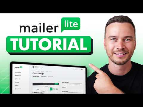 MailerLite Tutorial for Beginners 2025 - Step by Step Email Marketing Guide