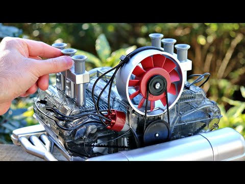 Building a Working Porsche 911 Engine Model - Boxer Engine Build