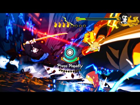 Demon Slayer The Hinokami Chronicles 2 - Zenitsu vs Kaigaku Infinity Castle DLC Gameplay (4K 60FPS)