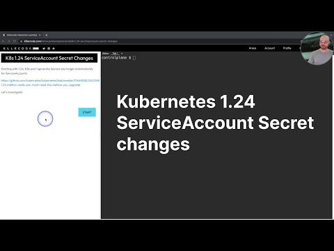K8s 1.24 ServiceAccount Secret changes
