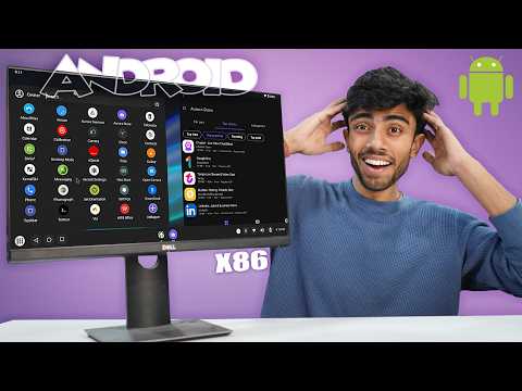 I Installed Complete Android on Windows PC! 🔥Android Apps & Games⚡on X86 Processor
