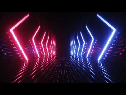 Neon Tunnel | 3 Hour Loop Video | Screen Saver | Smooth Transition | 10