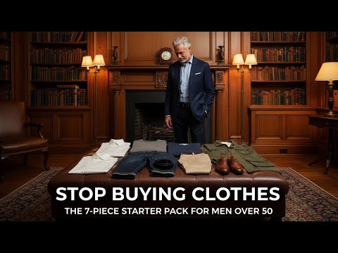 7 Items Every Man Over 50 Needs | Old Money Outfits