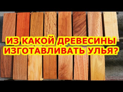ИЗ КАКОЙ ДРЕВЕСИНЫ ИЗГОТАВЛИВАТЬ УЛЬЯ