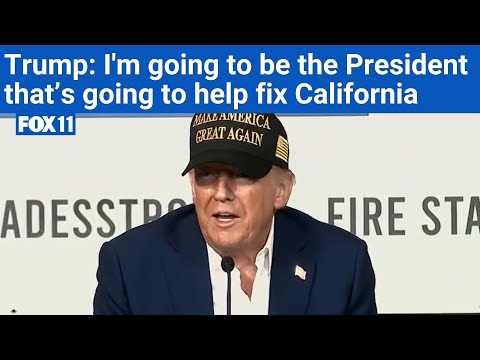 Trump, LA County leaders discuss wildfire recovery efforts in tense, candid meeting