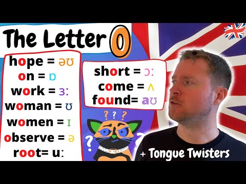 English Pronunciation | The Letter 'O' | 10+ Ways to Pronounce the Letter O