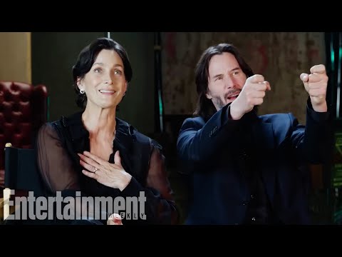 'Matrix' Stars Keanu Reeves & Carrie-Anne Moss Resurrect A 20-Year Love Story | Entertainment Weekly