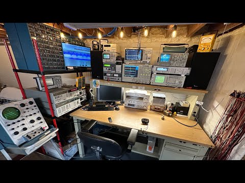 Tour of my audio repair workshop & test equipment