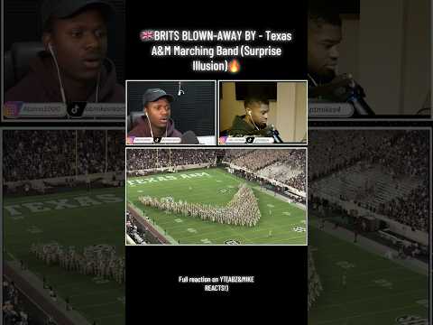 🇬🇧BRITS REACTS TO - Surprise Illusion! (They are incredible) #surpriseillusion #marchingband