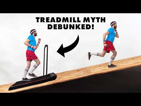 Treadmill vs. Real Hill: Which is harder to run