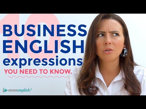 10 Business English Expressions You Need To Know | Vocabulary