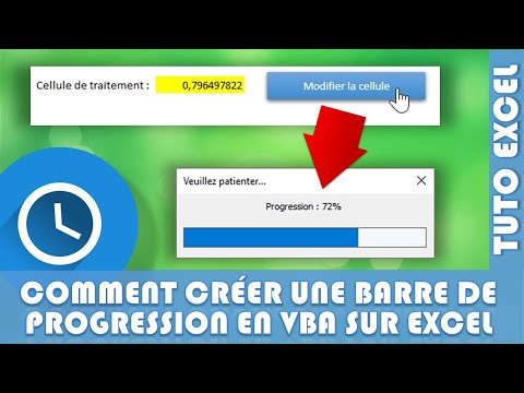 COMMENT CRÉER UNE BARRE DE PROGRESSION EN VBA A RÉUTILISER DANS TOUS VOS CLASSEURS EXCEL !