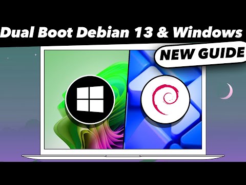 How to Dual Boot Debian Linux 13 and Windows 11 ( NEW GUIDE )