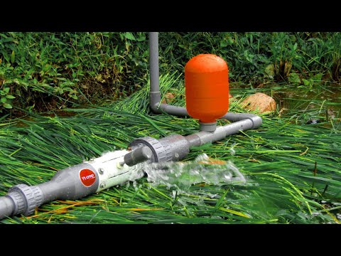 Water Pump Without Electricity that can Pump up to Tens of Meters