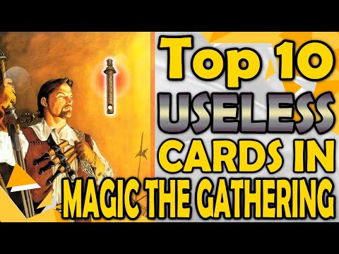 Top 10 Most USELESS Magic Cards