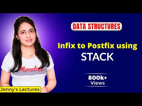 3.6 Infix to Postfix using Stack | Data Structure and Algorithm