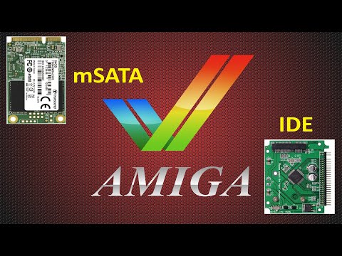 Add the readily available and cheap mSATA Solid State Drives to your Amiga!