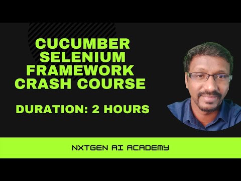 Cucumber Framework Selenium Crash Course
