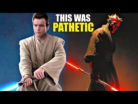 Why Darth Maul’s Most HUMILIATING Defeat Shouldn’t Have Been Possible