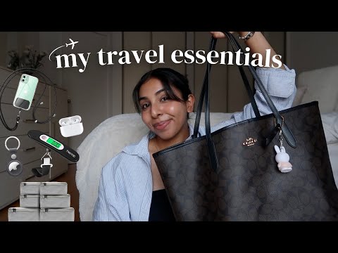 my travel essentials & must haves for solo travel