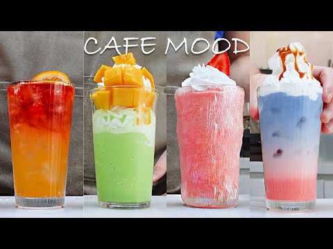 🍒지치고 힘들 땐 음료 ASMR로 힐링해요/주중의 여유로움/3시간 모음🍨3 Hours Vlog/Cafe Vlog/ASMR