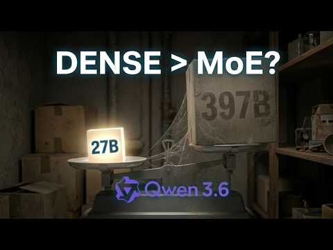 27B Beats 397B?! The New Qwen 3.6 Is All About Efficiency
