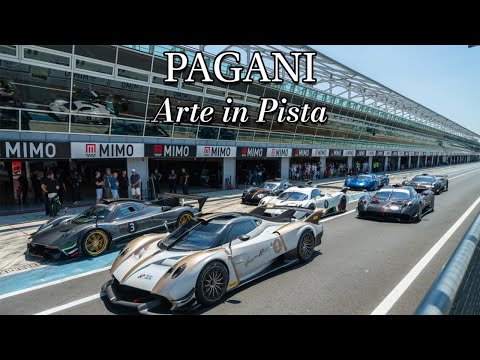 Pagani Arte in Pista - hypercar jako dzieło sztuki na torze.
