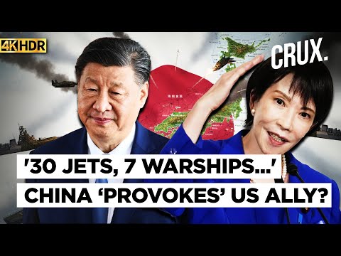 China Coast Guard Vessels Near Japan's Senkaku Island, Xi Sends Jets, Warships To Rattle Taiwan | 4K