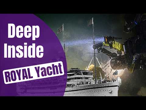 Deep inside the RMS Medina shipwreck